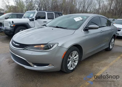 2015 Chrysler 200 Limited из США, поврежденный, VIN 1C3CCCAB2FN692204